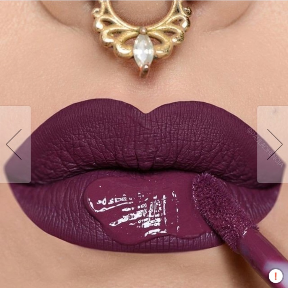 Lime Crime Matte Velvetine in Fetish (Deep Plum)